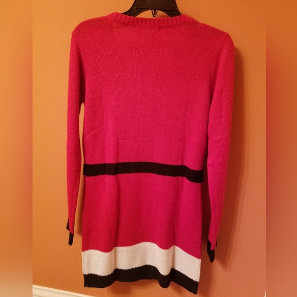 Planet Gold Christmas Toy Soldier Sweater Dress Size Medium - Picture 3 of 3